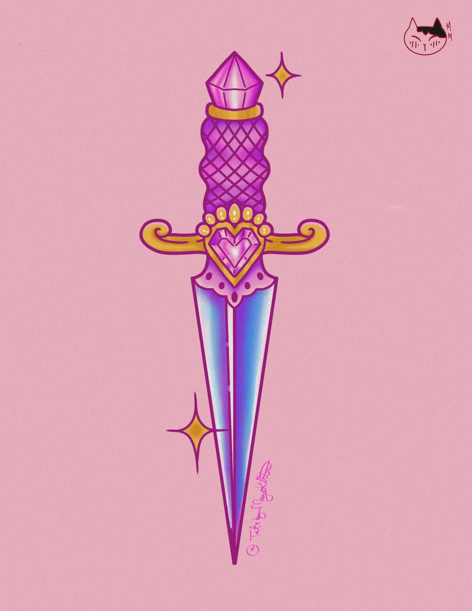 Crystal Dagger flash design